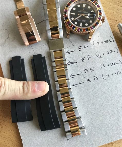 oysterdate rolex leather strap|rolex oysterflex size chart.